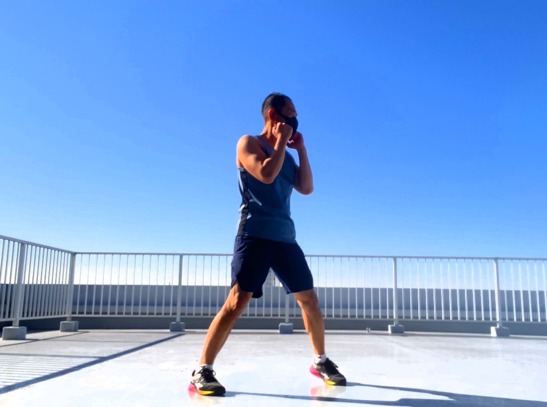 ボディコンバット,レスミルズ,レスミルズインストラクター,ボディコンバット93,ウォーミングアップ上半身,ポイント